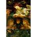 Buyenlarge The Blessed Damozel by Dante Gabriel Rossetti - Print in Brown/Green | 42 H x 28 W x 1.5 D in | Wayfair 0-587-61207-LC2842