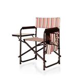 Arlmont & Co. Cristian Folding Director Chair Metal in Black | 24 H x 33 W x 19 D in | Wayfair FRPK1787 43470063