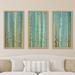 Picture Perfect International "Ecclesiastes 3 20 Max" by Mark Lawrence 3 Piece Framed Graphic Art Set /Acrylic in Blue/Green | Wayfair