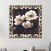 Fleur De Lis Living 'Tricoastal Black & White Poppies II' Graphic Art Print on Wrapped Canvas in Black/White | 12 H x 12 W x 1.5 D in | Wayfair