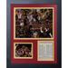 Legends Never Die 2016 Cleveland Cavaliers Championship Photo Collage Wall Décor Glass in Gray/Red/Yellow | 15.5 H x 12.5 W in | Wayfair 12383U