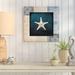 Highland Dunes Blue Sea Bumpy Star by LightBoxJournal - Graphic Art Print on Canvas Canvas | 24 H x 24 W x 2 D in | Wayfair HLDS1866 39249949