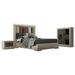 Loon Peak® Pettengill 4 Piece Bedroom Set Upholstered in Brown/Gray | King | Wayfair B687B8AAEB6E4070B95362A86B7A538C