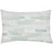 Highland Dunes Chavers Indoor/Outdoor Lumbar Pillow Polyester/Polyfill blend in Green | 14 H x 24 W x 4 D in | Wayfair HLDS3359 40765386