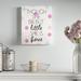 Latitude Run® Though She Be Polka Dots Framed Canvas Art Canvas in Black/Blue/Pink | 30 H x 24 W x 1.5 D in | Wayfair HOHM4549 38017028