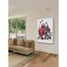Harriet Bee 'Circus' Canvas Art Canvas, Solid Wood in Black | 45 H x 30 W in | Wayfair HRBE1817 45199523