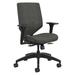 HON Solve Mesh Task Chair Upholstered/Mesh in Black | 37 H x 29.5 W x 29.5 D in | Wayfair HSLVTMUKD.Y1.A.H.0S.COMF10.COMP10.BL.SB.T