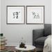 Harriet Bee 'Baby Goat' 2 Piece Framed Print Set Wood/Canvas/Paper in Black/Brown/White | 16 H x 16 W in | Wayfair 850F4AF0E84845DAADB60FFF36644A42