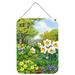 Caroline's Treasures Spring Flowers by Sarah Adams Painting Print Plaque Metal | 16 H x 12 W x 0.05 D in | Wayfair ASAD778DS1216