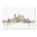 Trademark Fine Art 'Pittsburgh Skyline Sheet Music' Graphic Art on Wrapped Canvas Canvas | 16 H x 24 W x 2 D in | Wayfair MT0827-C1624GG