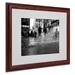 Trademark Fine Art '44th Street' by Yale Gurney Framed Photographic Print Canvas | 11 H x 14 W x 0.5 D in | Wayfair YG007-W1114MF