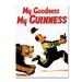 Trademark Fine Art 'My Goodness My Guinness XIV' Vintage Advertisement on Wrapped Canvas Canvas | 24 H x 18 W x 2 D in | Wayfair GN0070-C1824GG