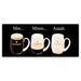 Trademark Fine Art Guinness I by Guinness Brewery - Advertisements Print on Canvas Metal in Black/White | 12 H x 32 W x 2 D in | Wayfair