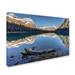 Trademark Fine Art "Lake O'Hara Reflection" by Pierre Leclerc Photographic Print on Wrapped Canvas Canvas | 16 H x 24 W x 2 D in | Wayfair