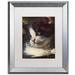 Trademark Fine Art 'Precious Moment' Framed Graphic Art Print on Canvas Canvas | 20 H x 16 W x 1.25 D in | Wayfair ALI1884-S1620MF