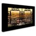 Trademark Fine Art "Rooftop View" by Philippe Hugonnard Photographic Print on Wrapped Canvas Metal | 22 H x 32 W x 2 D in | Wayfair PH0533-C2232GG
