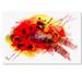 Trademark Fine Art 'Abstract IX' Painting Print on Wrapped Canvas Canvas | 12 H x 19 W x 2 D in | Wayfair MA0846-C1219GG