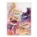 Trademark Fine Art 'Four Kitties' Print on Wrapped Canvas Canvas | 24 H x 18 W x 2 D in | Wayfair ALI8250-C1824GG