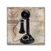 Trademark Fine Art 'Call Waiting I' by Color Bakery Graphic Art on Wrapped Canvas Canvas | 24 H x 24 W x 2 D in | Wayfair ALI4354-C2424GG