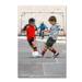 Trademark Fine Art The Macneil Studio Street Football - Print on Canvas Metal | 32 H x 22 W x 2 D in | Wayfair ALI9199-C2232GG