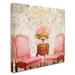 Trademark Fine Art 'Hotel Regina Paris Salon circa 1900' Graphic Art Print on Wrapped Canvas Canvas | 14 H x 14 W x 2 D in | Wayfair