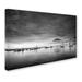 Trademark Fine Art 'Harmony' Photographic Print on Wrapped Canvas in Black/White | 12 H x 19 W x 2 D in | Wayfair 1X00231-C1219GG