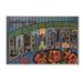 Trademark Fine Art Lantern Press 'Post Card 1' - Advertisement on Canvas Metal | 22 H x 32 W x 2 D in | Wayfair ALI9454-C2232GG