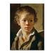 Trademark Fine Art 'Portrait Of Av Tropinin' Print on Wrapped Canvas Metal | 32 H x 24 W x 2 D in | Wayfair AA01202-C2432GG