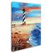 Trademark Fine Art 'Cape Hatteras & Sea Oats' Print on Wrapped Canvas Canvas | 24 H x 18 W x 2 D in | Wayfair ALI15553-C1824GG