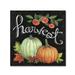 Trademark Fine Art 'Autumn Harvest IV Square' Textual Art on Wrapped Canvas Canvas | 14 H x 14 W x 2 D in | Wayfair WAP01608-C1414GG