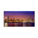 Trademark Fine Art 'Chicago Dusk full skyline' Photographic Print on Wrapped Canvas Canvas | 10 H x 19 W x 2 D in | Wayfair ALI17811-C1019GG