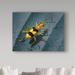 Trademark Fine Art 'Yellow Bug' Graphic Art Print on Wrapped Canvas Metal | 24 H x 32 W x 2 D in | Wayfair ALI20952-C2432GG