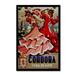 Trademark Fine Art 'Co?Rdoba Feria De Mayo 1949' Graphic Art Print on Wrapped Canvas Canvas | 19 H x 12 W x 2 D in | Wayfair ALI19902-C1219GG