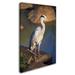 Trademark Fine Art 'Large Bird' Photographic Print on Wrapped Canvas Canvas | 19 H x 12 W x 2 D in | Wayfair ALI18997-C1219GG