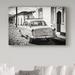 Trademark Fine Art 'Ford Classic American Car' Photographic Print on Wrapped Canvas in White | 30 H x 47 W x 2 D in | Wayfair PH00861-C3047GG