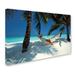 Trademark Fine Art 'Beachy 29' Photographic Print on Wrapped Canvas Metal | 22 H x 32 W x 2 D in | Wayfair ALI19142-C2232GG