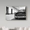 Trademark Fine Art '1955 Chevy Classic Car II' Photographic Print on Wrapped Canvas Canvas | 16 H x 24 W x 2 D in | Wayfair PH00854-C1624GG