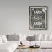 Trademark Fine Art Farm Sweet Farm - Wrapped Canvas Textual Art Print Canvas in Gray | 19 H x 14 W x 2 D in | Wayfair ALI23871-C1419GG