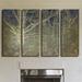 Ivy Bronx 'Antiquated Grain' 4 Piece Graphic Art Multi-Piece Image Plastic/Acrylic in Brown/Green | 32 H x 48 W x 1 D in | Wayfair