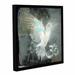 ArtWall Om Dove by Elena Ray Framed Painting Print on Wrapped Canvas 36.0 H x 36.0 W x 2.0 D in whiteCanvas in White;gray | 36" H x 36" W | Wayfair