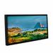 ArtWall Morro Rock & Beach by Steve Ainsworth Framed Photographic Print on Wrapped Canvas in White | 18 H x 36 W x 2 D in | Wayfair 0ain022a1836f
