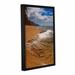 ArtWall Sky, Surf, & Sand by Kathy Yates - Photograph Print Canvas in Blue/Brown | 12 H x 8 W x 2 D in | Wayfair 0yat047a0812f