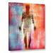 ArtWall 'Wonder I' by Greg Simanson Graphic Art on Wrapped Canvas in Blue/Red | 2 D in | Wayfair 0sim031a3648w
