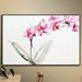 ArtWall Orchid 2 by Karin Johannesson Framed Painting Print on Canvas in Pink/White | 8 H x 10 W x 2 D in | Wayfair 0joh014a0810f