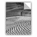 Highland Dunes ArtApeelz Dune Patterns by Steve Ainsworth Photographic Print Metal in Black/White | 32 H x 24 W x 0.1 D in | Wayfair