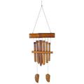 Woodstock Chimes Gamelan Bambo Wind Chime Wood in Brown | 32 H x 9.5 W x 9.5 D in | Wayfair C110