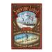 Loon Peak® 'Ski 1' Vintage Advertisement on Wrapped Canvas in Brown | 19 H x 12 W x 2 D in | Wayfair LNPK7343 39248278