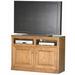 Loon Peak® Lapierre Solid Wood TV Stand for TVs up to 50" Wood in Brown/Gray | 32 H in | Wayfair LNPK8863 39858635