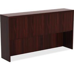 Lorell Chateau Laminate Desk Shell Wood in Brown | 36.5 H x 70.9 W x 14.8 D in | Wayfair LLR34318