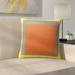 Latitude Run® Balog Cotton Outdoor Geometric 18" Throw Pillow Eco-Fill/Polyester | 18 H x 18 W x 4 D in | Wayfair LRUN4637 39379117
